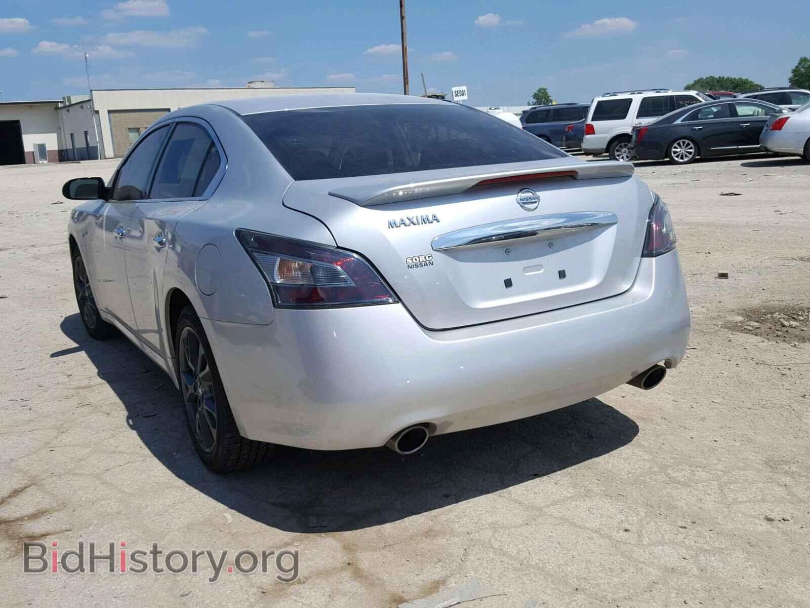 2014 NISSAN MAXIMA S - VIN: 1N4AA5AP4EC486494 - Фото 3