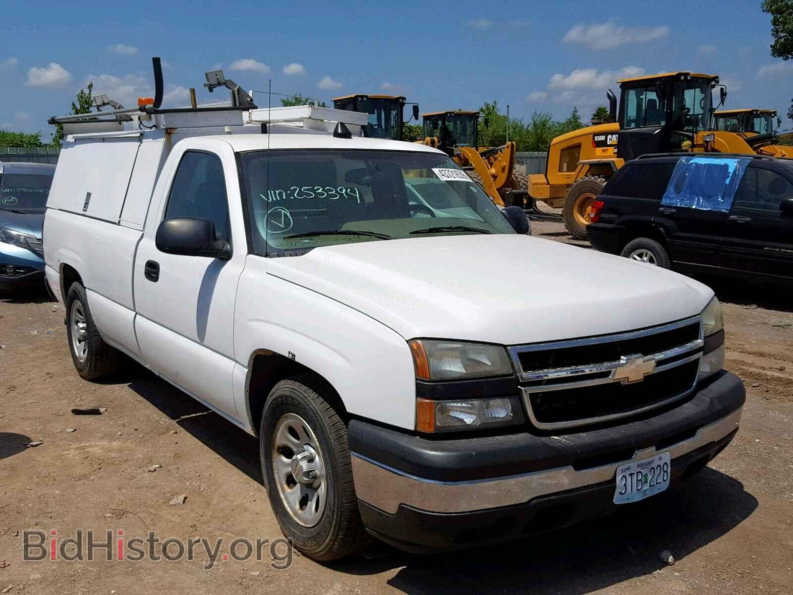 Photo 3GCEC14X76G253394 - CHEVROLET SILVERADO 2006