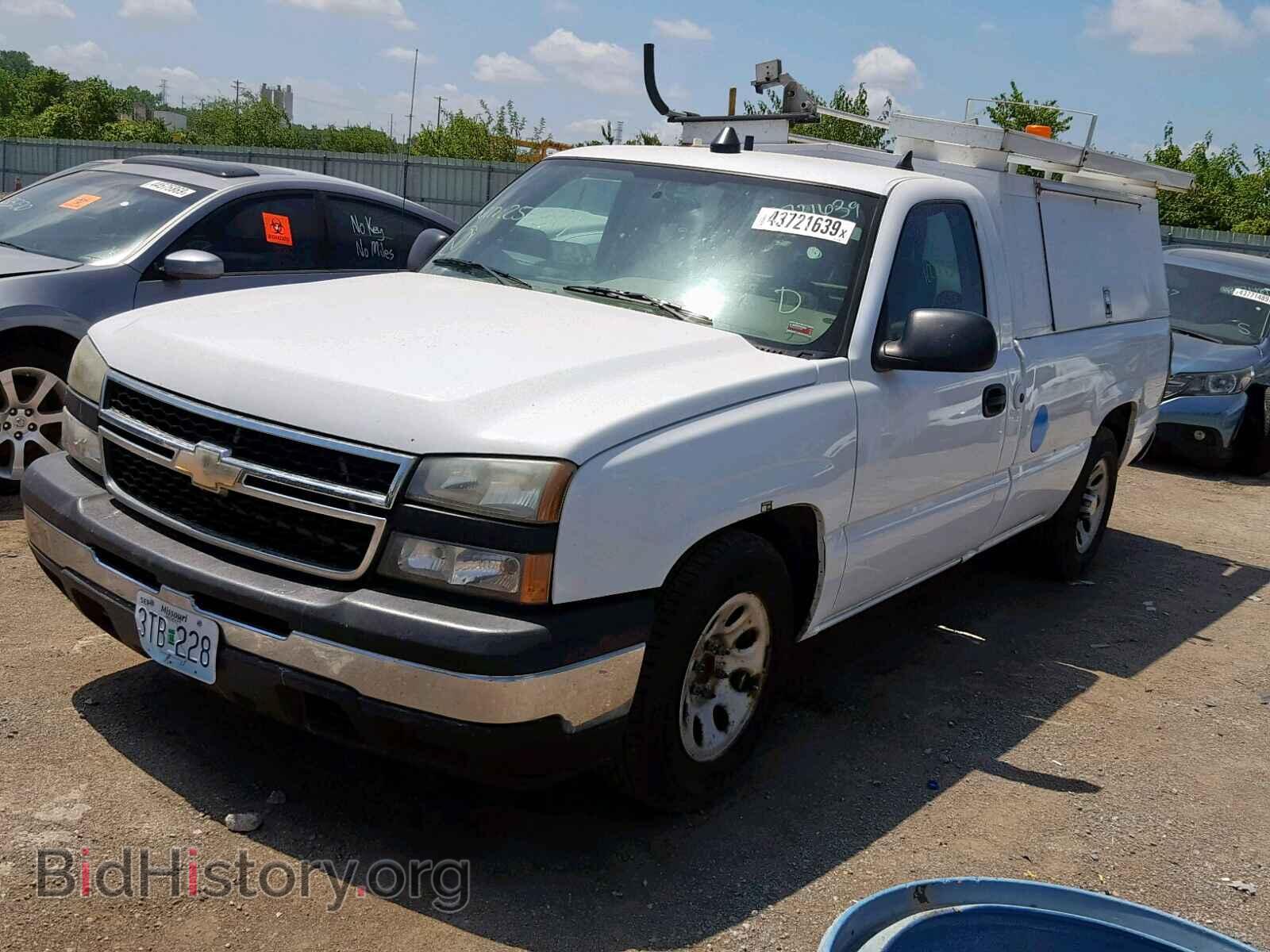 2006 CHEVROLET SILVERADO - VIN: 3GCEC14X76G253394 - Фото 2