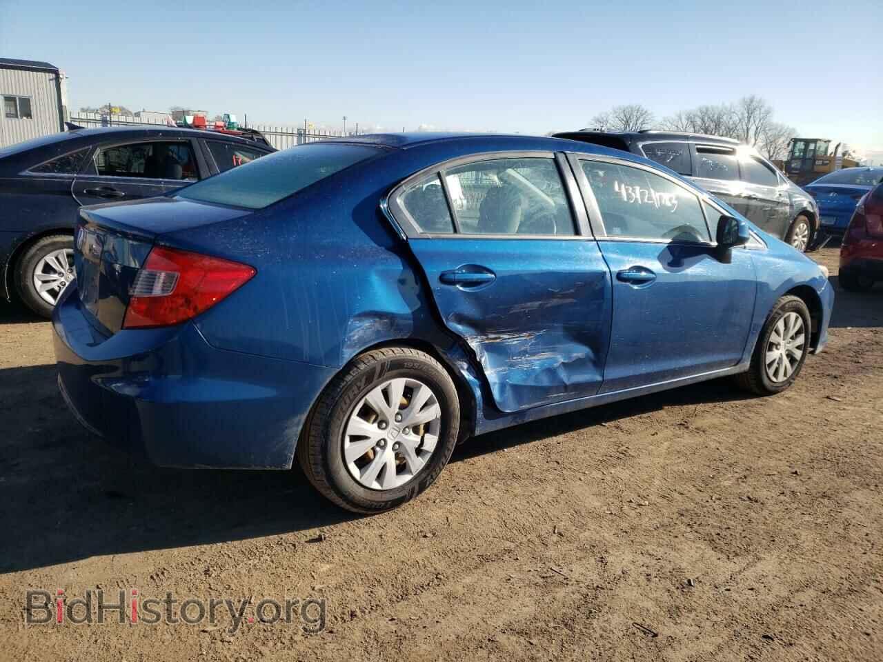 2012 HONDA CIVIC - VIN: 19XFB2F52CE068380 - Фото 3