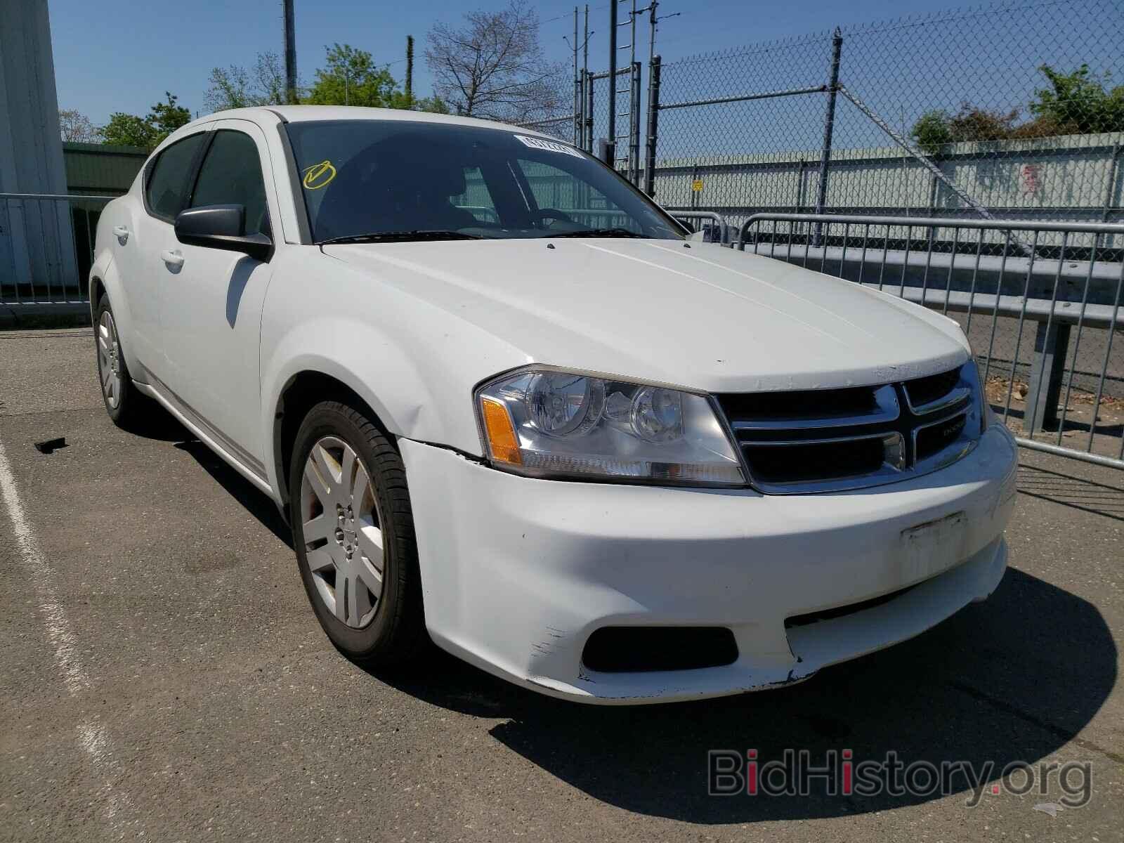 Фотография 1C3CDZAB2CN265729 - DODGE AVENGER 2012