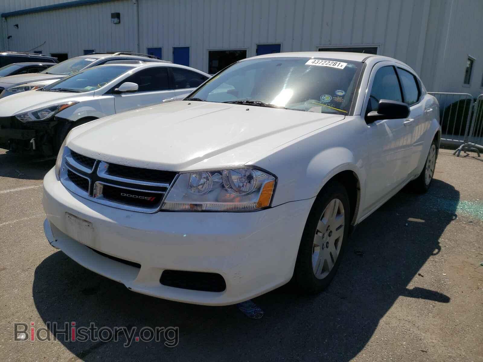 2012 DODGE AVENGER - VIN: 1C3CDZAB2CN265729 - Photo 2
