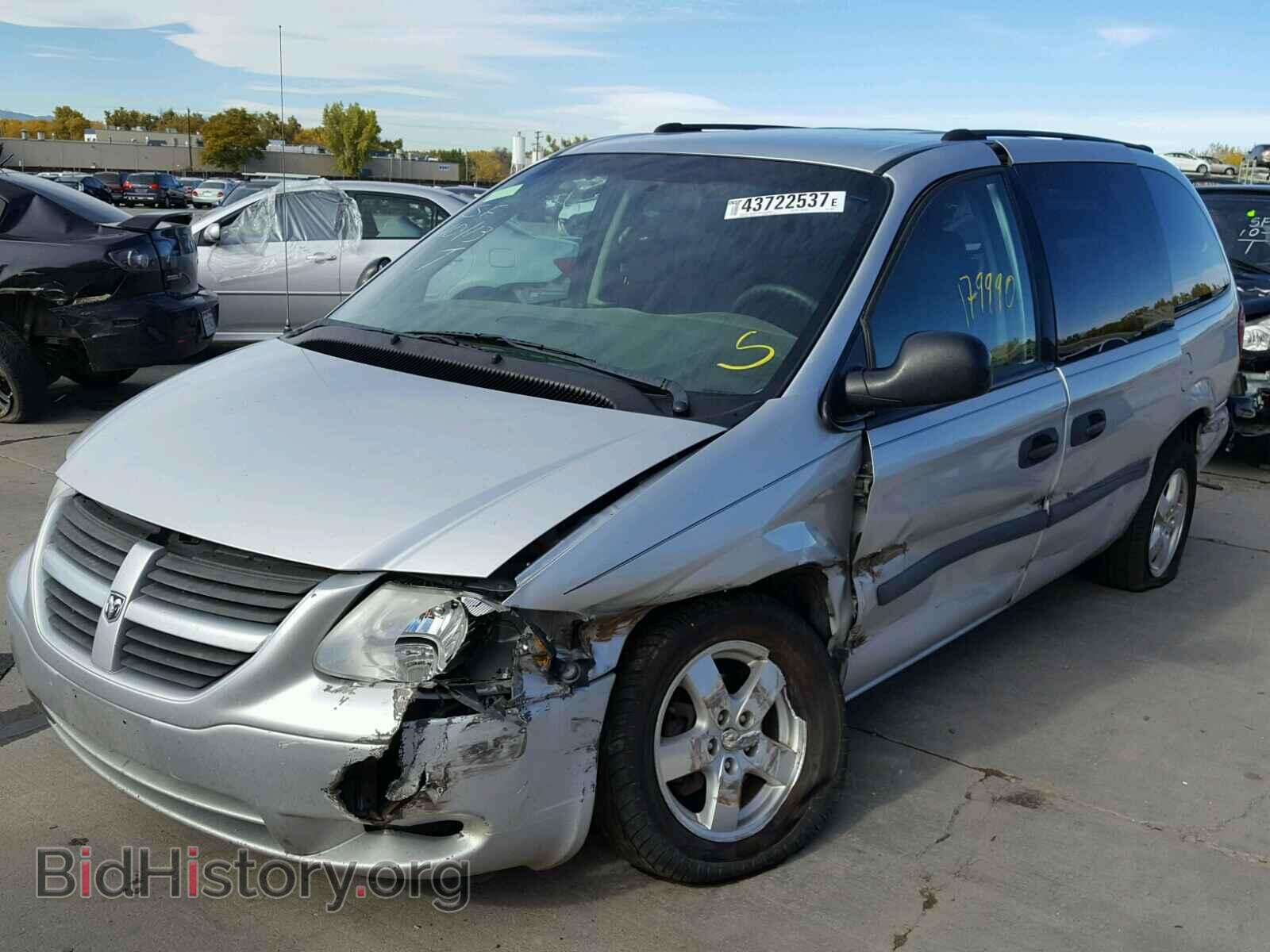 2005 DODGE CARAVAN - VIN: 1D4GP24R75B293957 - Фото 2