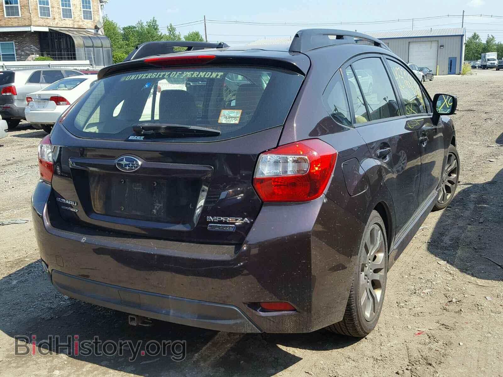 2013 SUBARU IMPREZA - VIN: JF1GPAS6XD2801472 - Фото 4