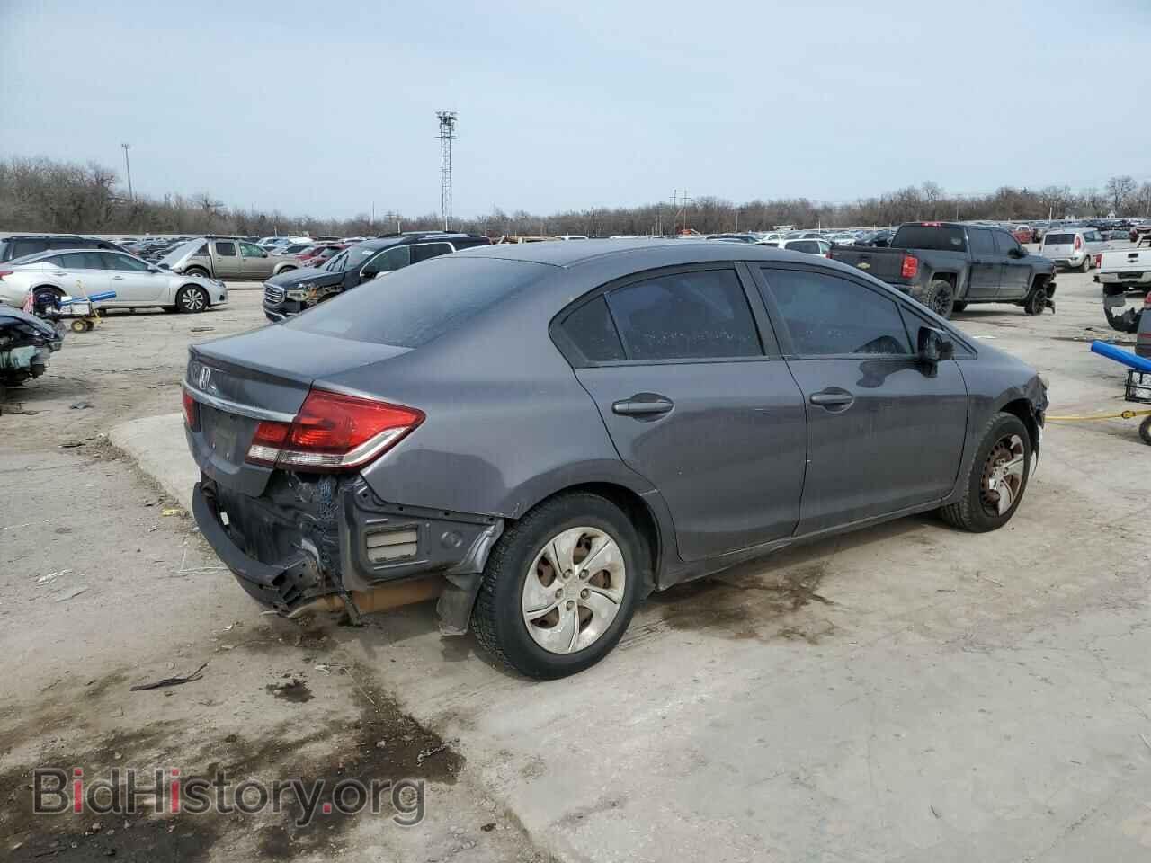 2014 HONDA CIVIC - VIN: 19XFB2F51EE039746 - Фото 3