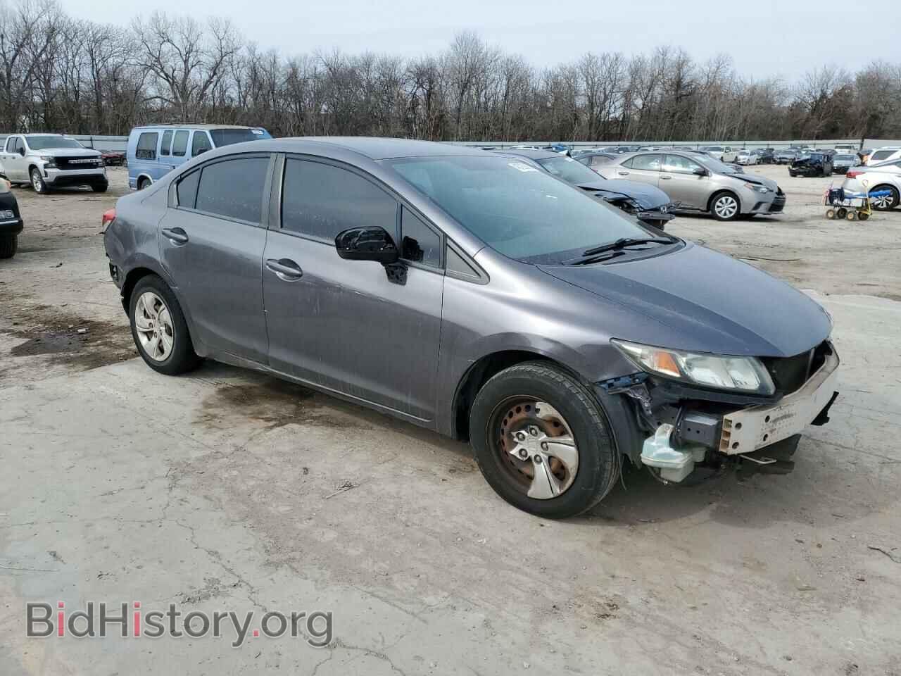 2014 HONDA CIVIC - VIN: 19XFB2F51EE039746 - Фото 4