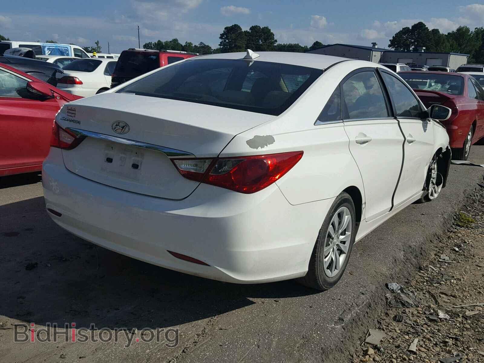 2012 HYUNDAI SONATA - VIN: 5NPEB4ACXCH335614 - Фото 4