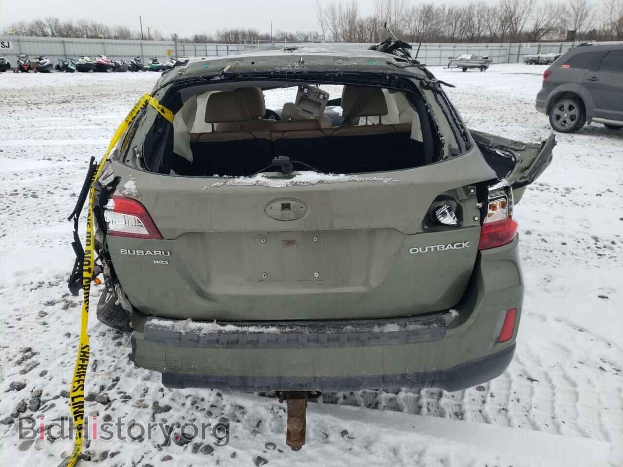 2016 SUBARU OUTBACK - VIN: 4S4BSENC0G3249163 - Фото 6