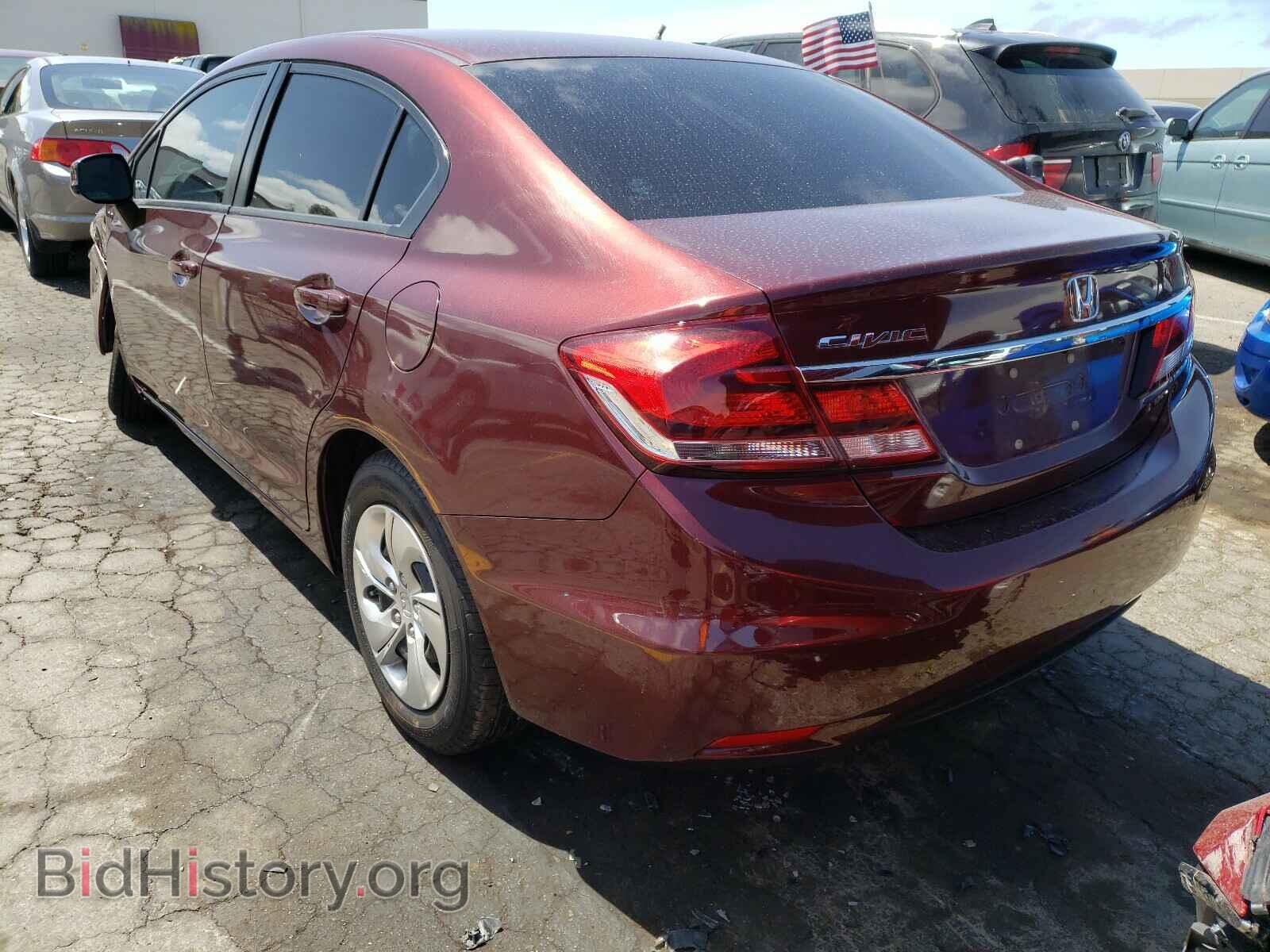 2013 HONDA CIVIC - VIN: 19XFB2F51DE237080 - Фото 3