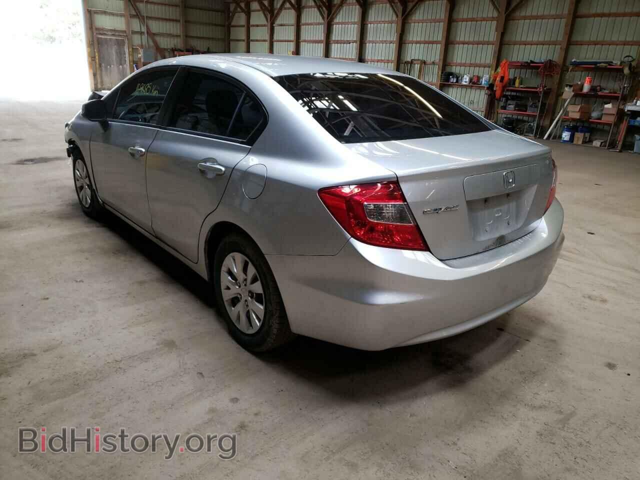 2012 HONDA CIVIC - VIN: 2HGFB2F42CH112777 - Фото 3
