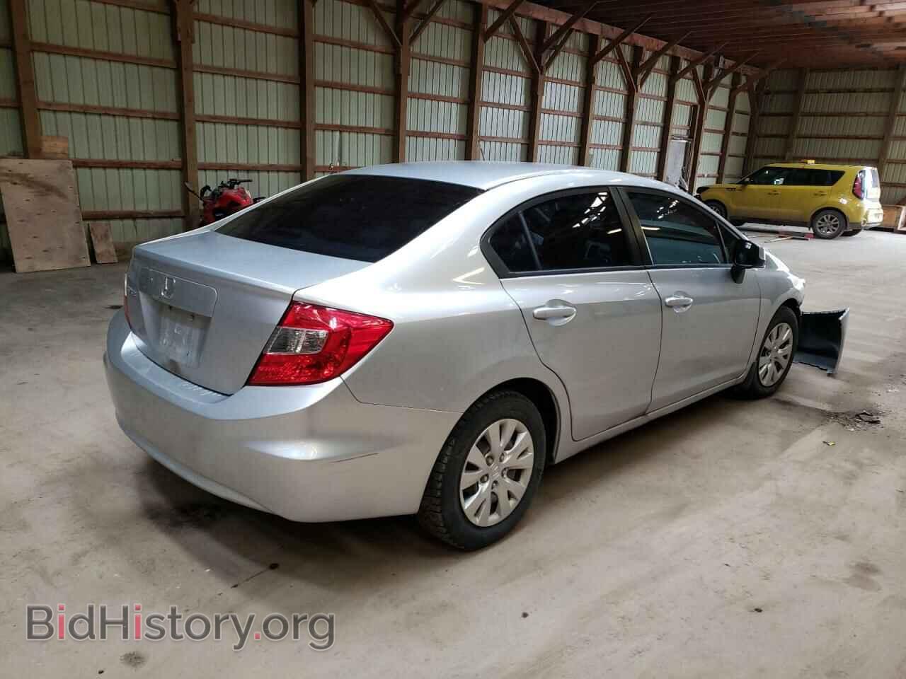 2012 HONDA CIVIC - VIN: 2HGFB2F42CH112777 - Фото 4
