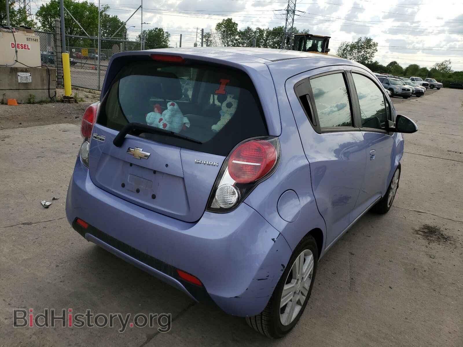 2014 CHEVROLET SPARK - VIN: KL8CD6S99EC589628 - Фото 4