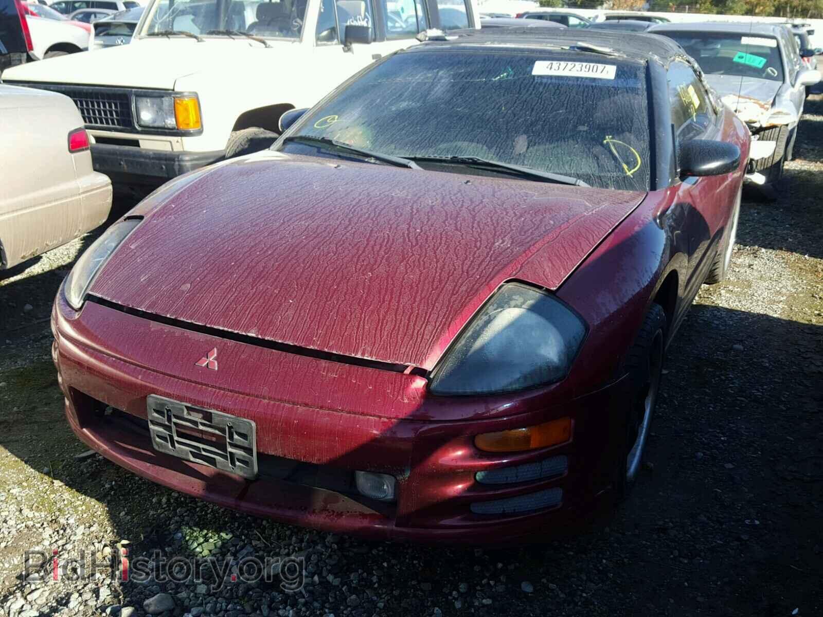 2001 MITSUBISHI ECLIPSE - VIN: 4A3AE45G01E166278 - Фото 2