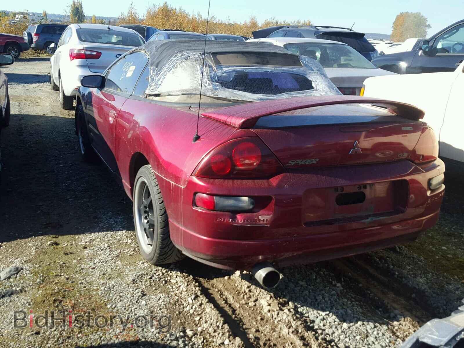 2001 MITSUBISHI ECLIPSE - VIN: 4A3AE45G01E166278 - Фото 9