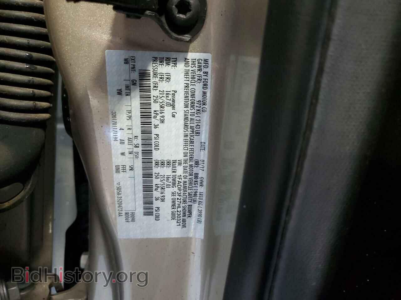 2017 FORD FOCUS - VIN: 1FADP3F27HL230321 - Фото 13