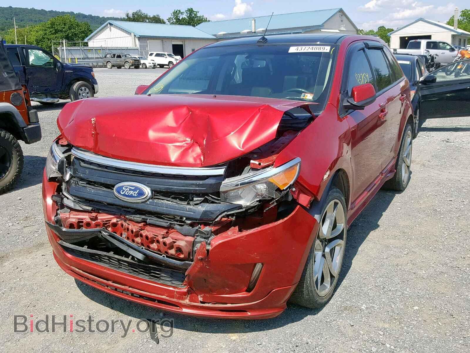 2011 FORD EDGE - VIN: 2FMDK4AK6BBB05853 - Фото 2