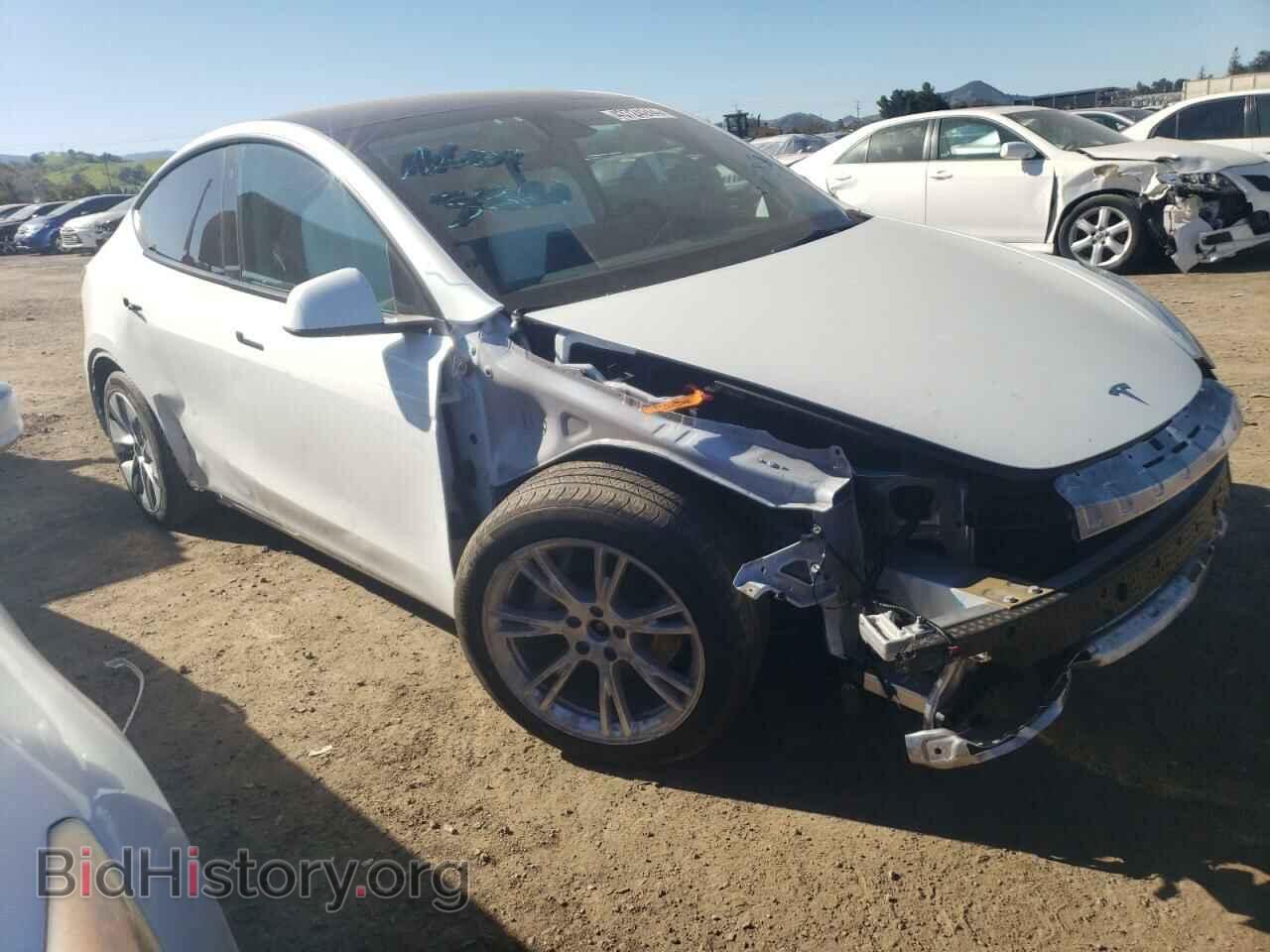 2022 TESLA MODEL Y - VIN: 7SAYGDEE0NF440015 - Фото 4