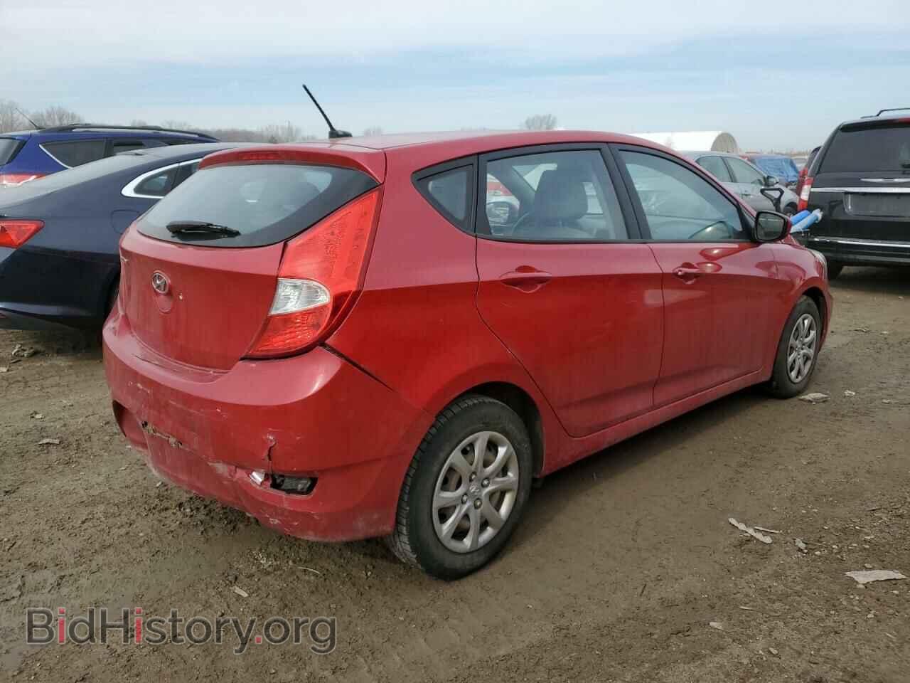 2014 HYUNDAI ACCENT - VIN: KMHCT5AEXEU179610 - Фото 3