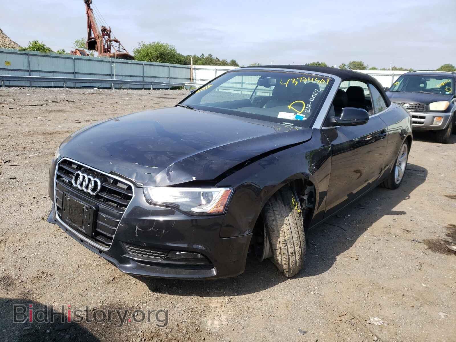 2014 AUDI A5 - VIN: WAULFAFH2EN006307 - Фото 2