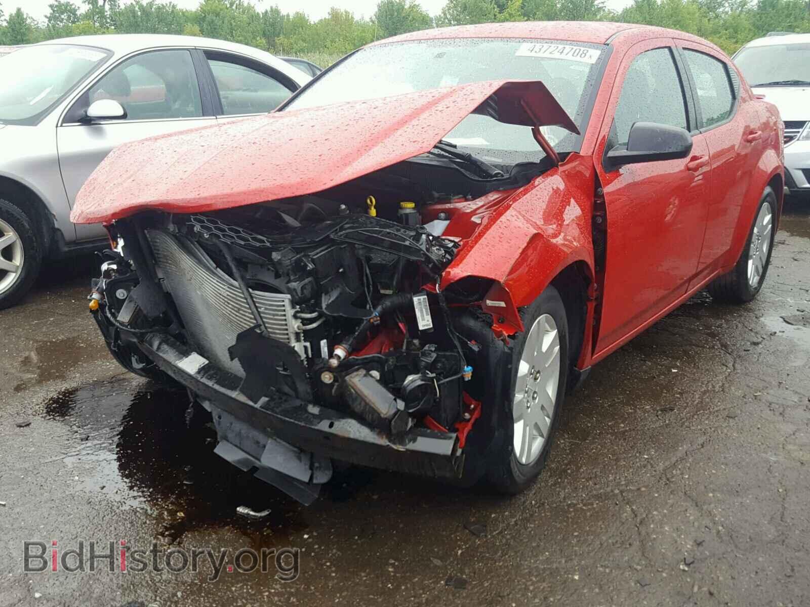 2012 DODGE AVENGER - VIN: 1C3CDZAB9CN228208 - Фото 2