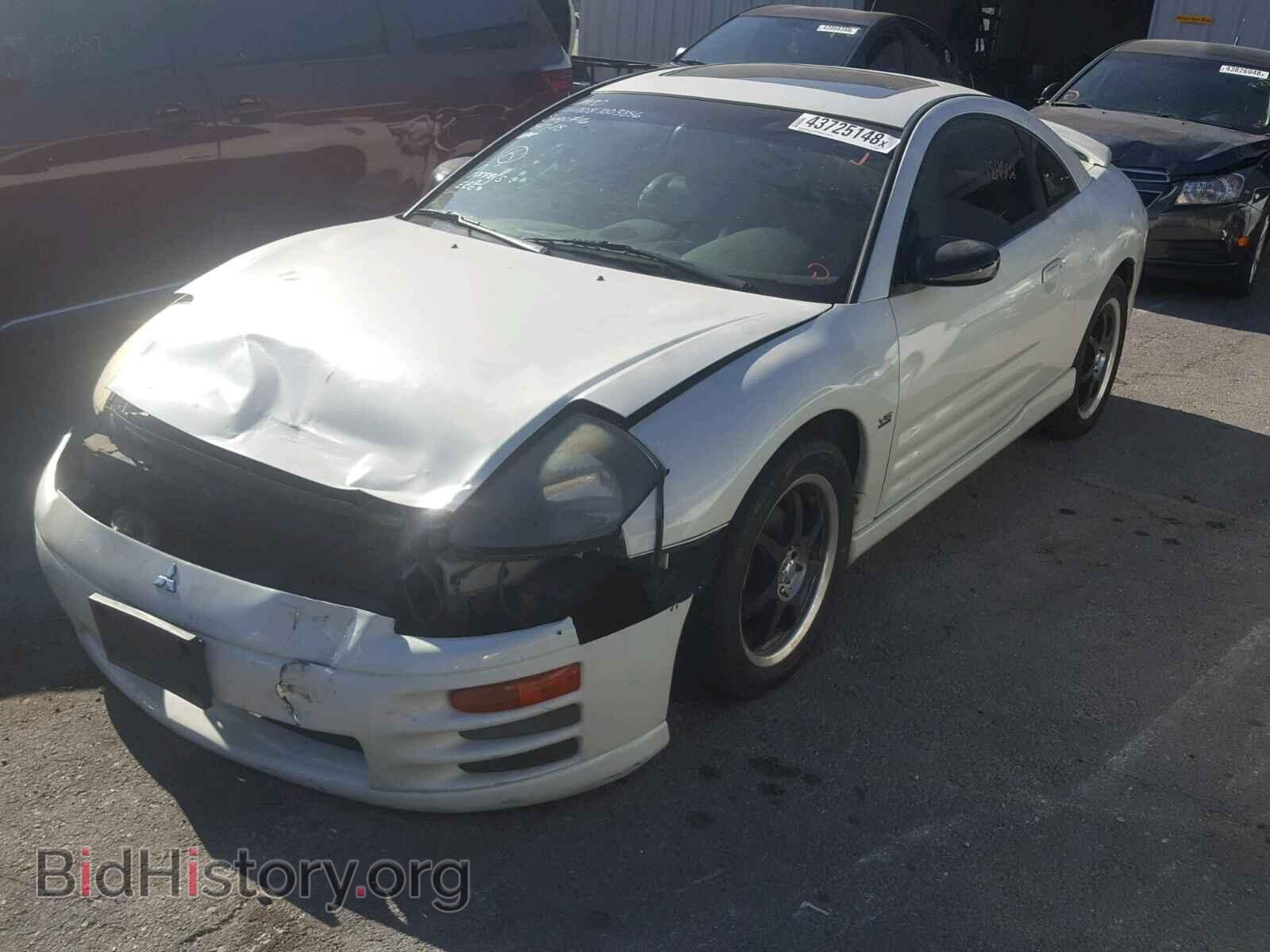 2002 MITSUBISHI ECLIPSE - VIN: 4A3AC54H52E089849 - Фото 2