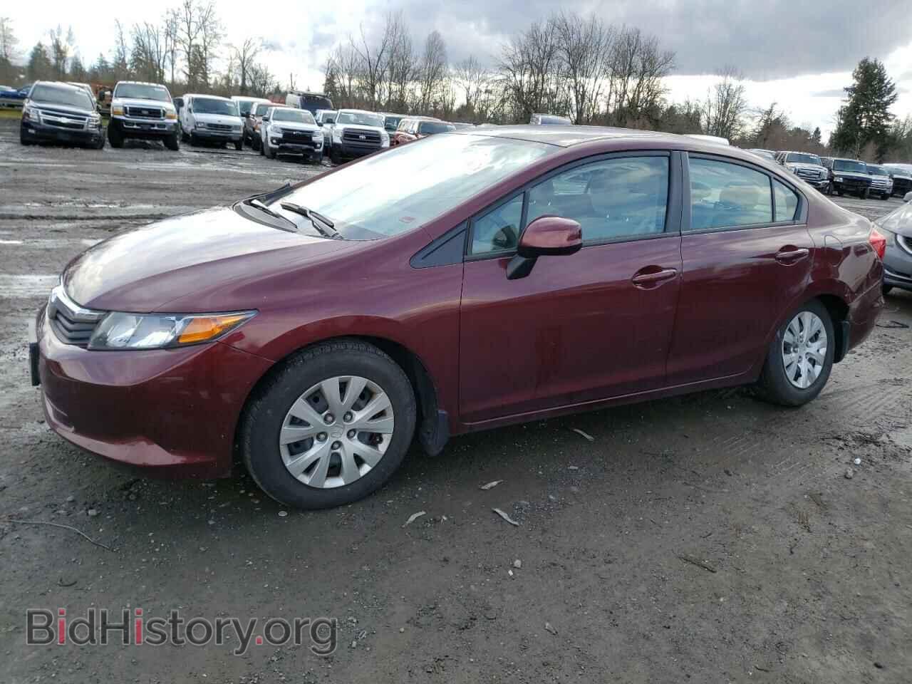 Фотография 2HGFB2F51CH586888 - HONDA CIVIC 2012