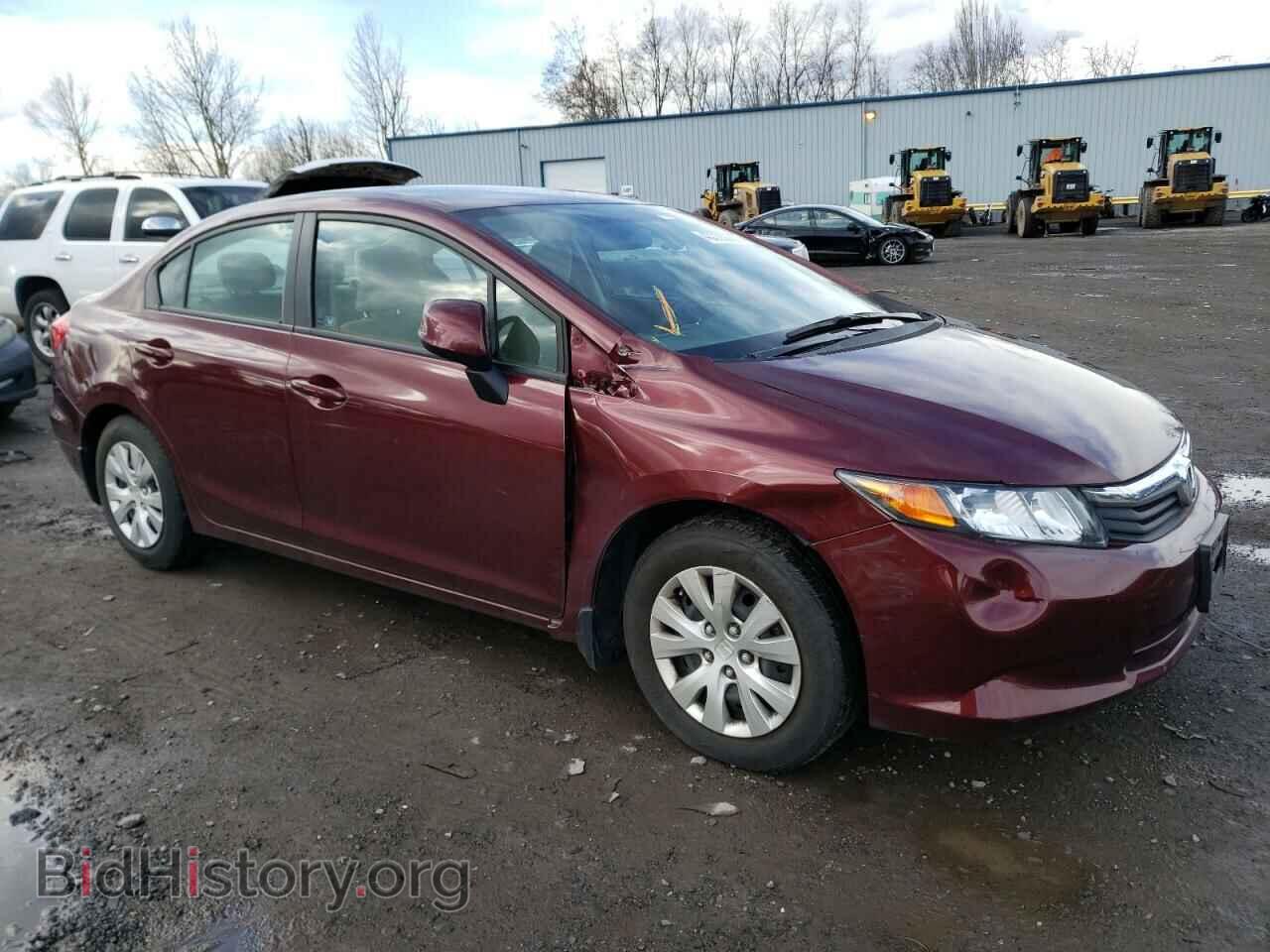 2012 HONDA CIVIC - VIN: 2HGFB2F51CH586888 - Фото 4