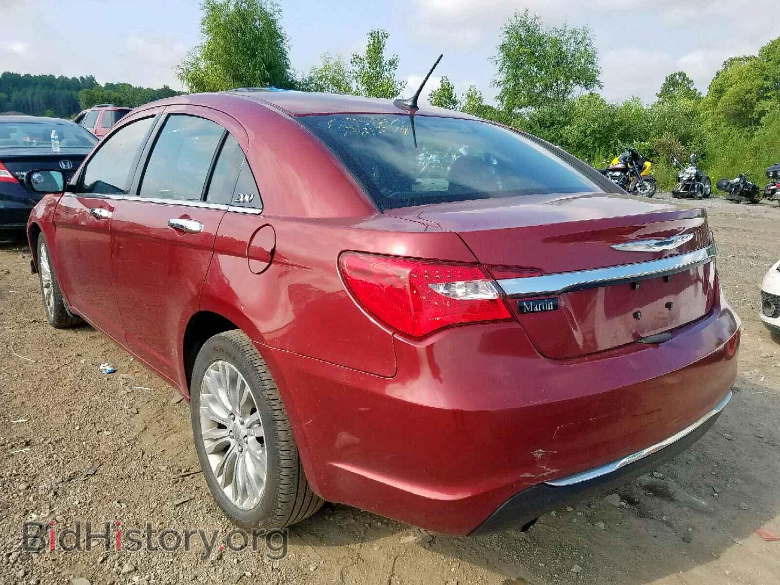 2012 CHRYSLER 200 - VIN: 1C3CCBCG7CN284473 - Фото 3