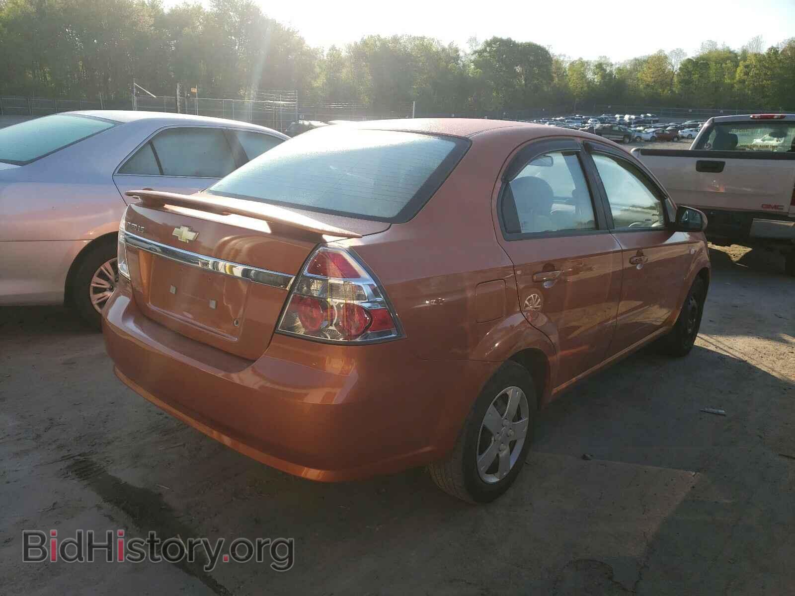 2007 CHEVROLET AVEO - VIN: KL1TD566X7B071500 - Фото 4