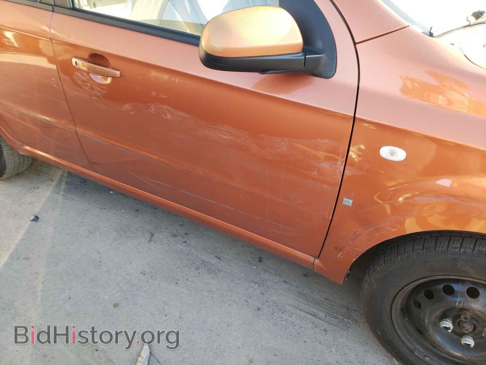 2007 CHEVROLET AVEO - VIN: KL1TD566X7B071500 - Фото 9