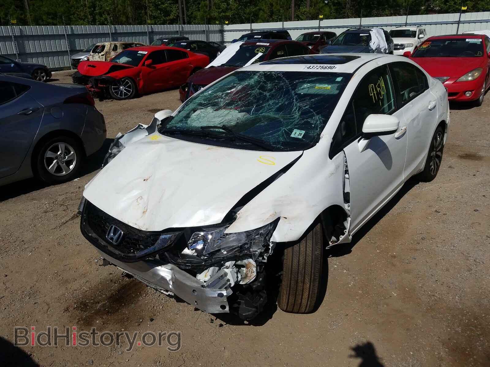 2015 HONDA CIVIC - VIN: 19XFB2F96FE237288 - Фото 2