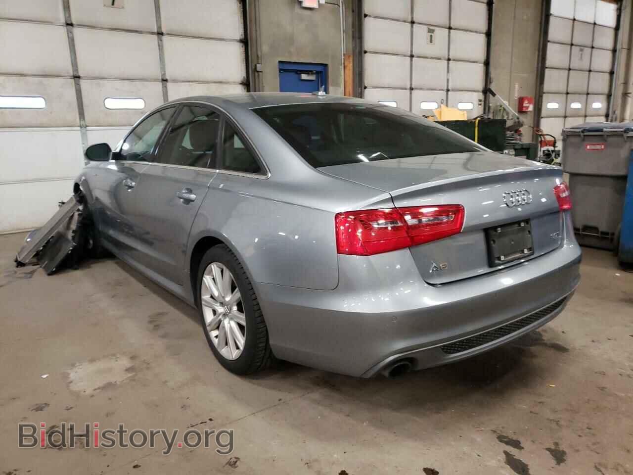2012 AUDI A6 - VIN: WAUHGAFC3CN128114 - Фото 3