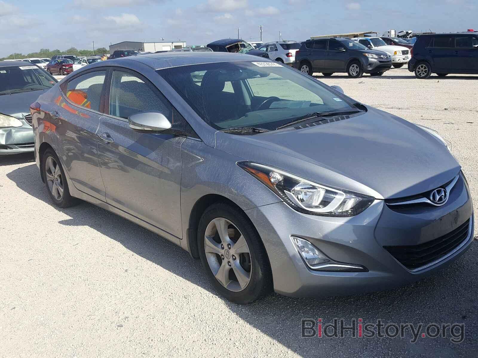 Photo 5NPDH4AE2GH673218 - HYUNDAI ELANTRA 2016