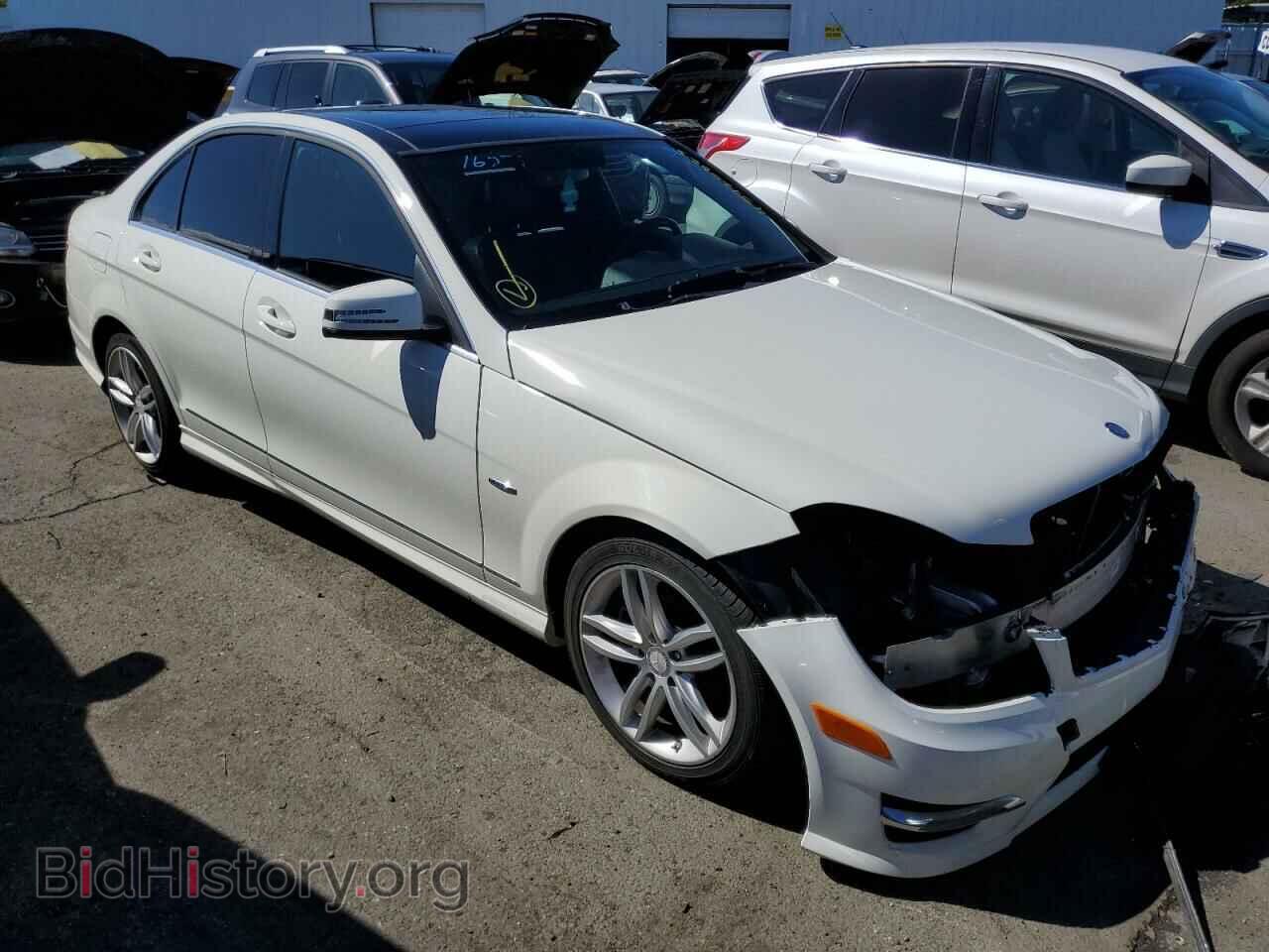2012 MERCEDES-BENZ C-CLASS - VIN: WDDGF4HB8CA672581 - Фото 4