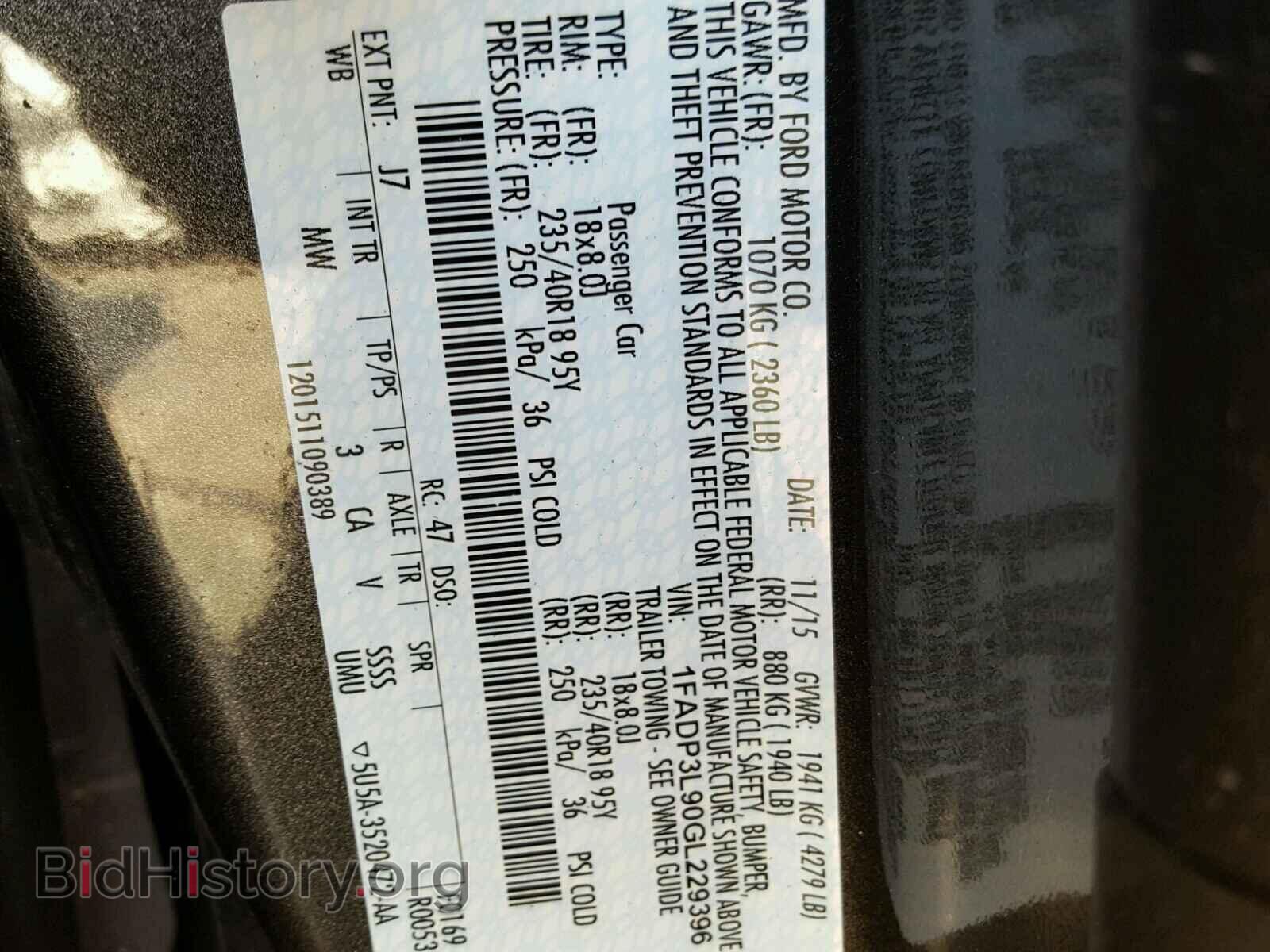 2016 FORD FOCUS - VIN: 1FADP3L90GL229396 - Photo 10