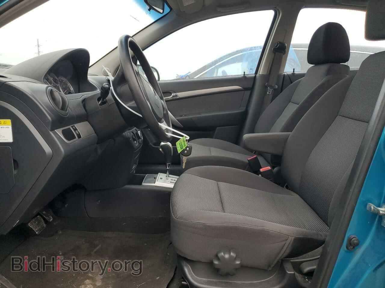 2009 CHEVROLET AVEO - VIN: KL1TD56E09B615142 - Фото 7
