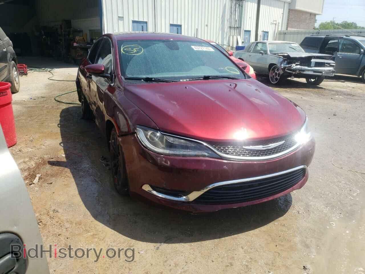 Фотография 1C3CCCABXFN717530 - CHRYSLER 200 2015