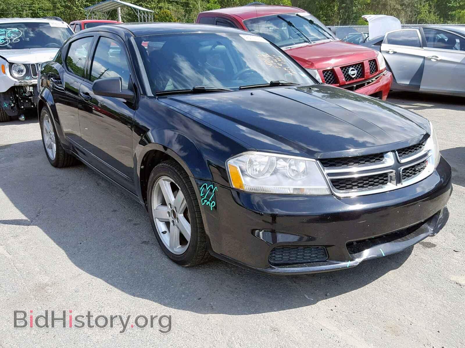 Photo 1C3CDZAB2DN712576 - DODGE AVENGER 2013
