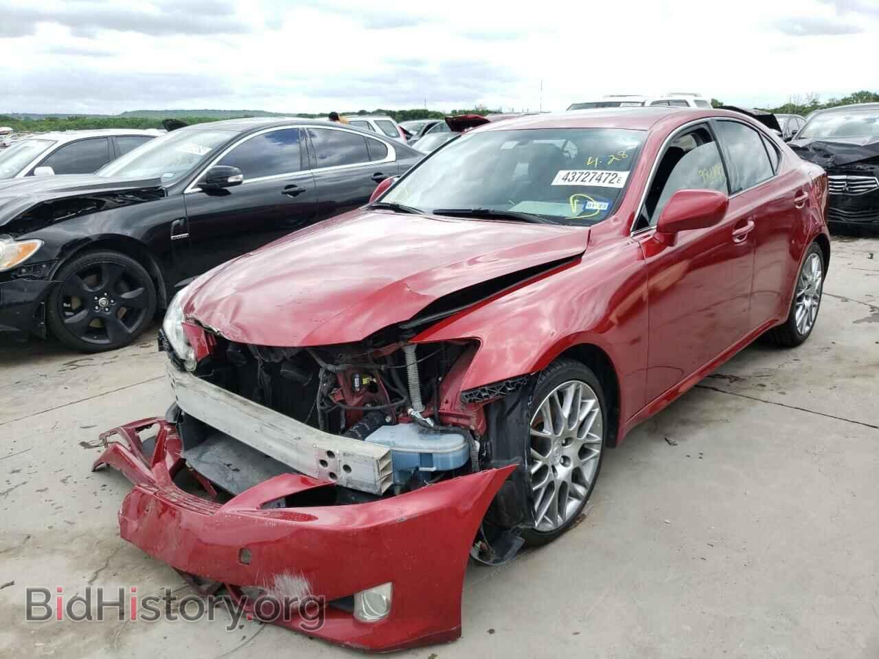 2008 LEXUS IS - VIN: JTHBE262785018376 - Фото 2