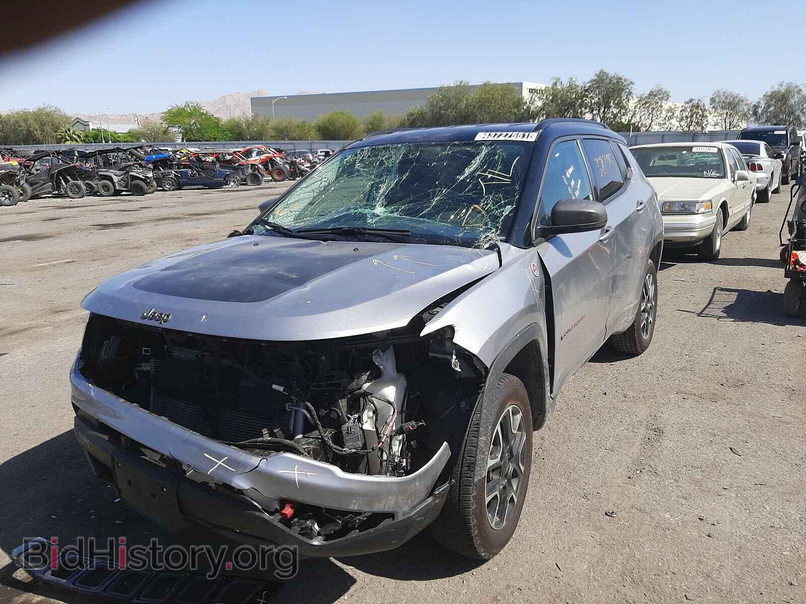 2020 JEEP COMPASS - VIN: 3C4NJDDB3LT195637 - Фото 2