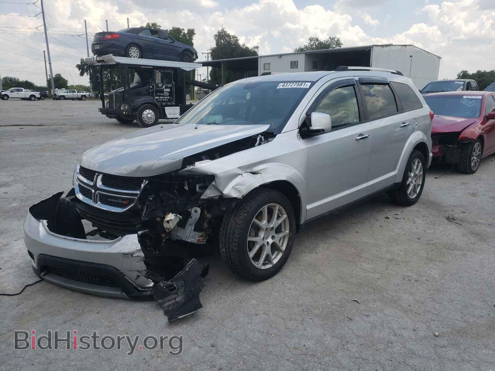 2014 DODGE JOURNEY - VIN: 3C4PDCDGXET285747 - Фото 2
