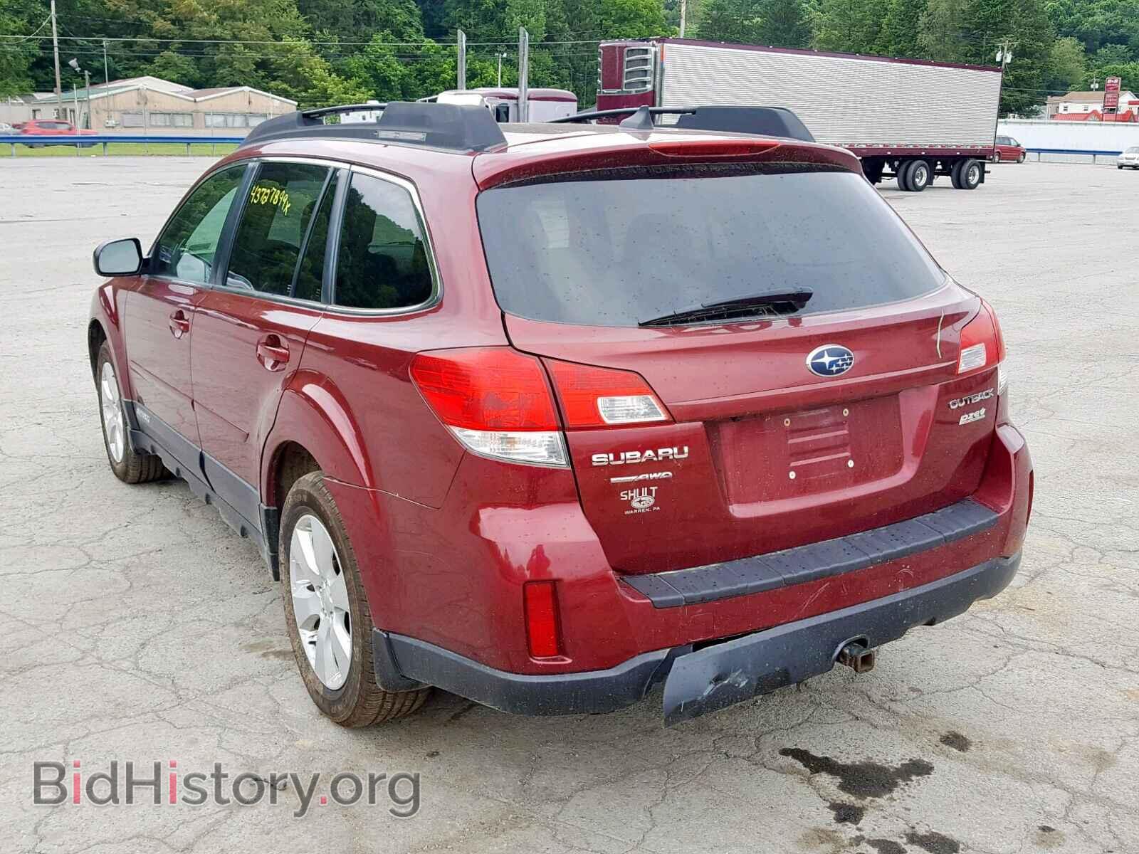 2011 SUBARU OUTBACK 2. - VIN: 4S4BRBLC8B3404404 - Photo 3