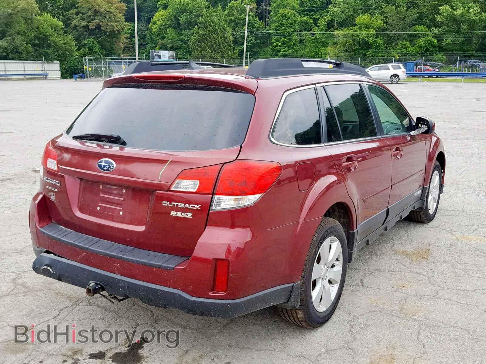 2011 SUBARU OUTBACK 2. - VIN: 4S4BRBLC8B3404404 - Photo 4