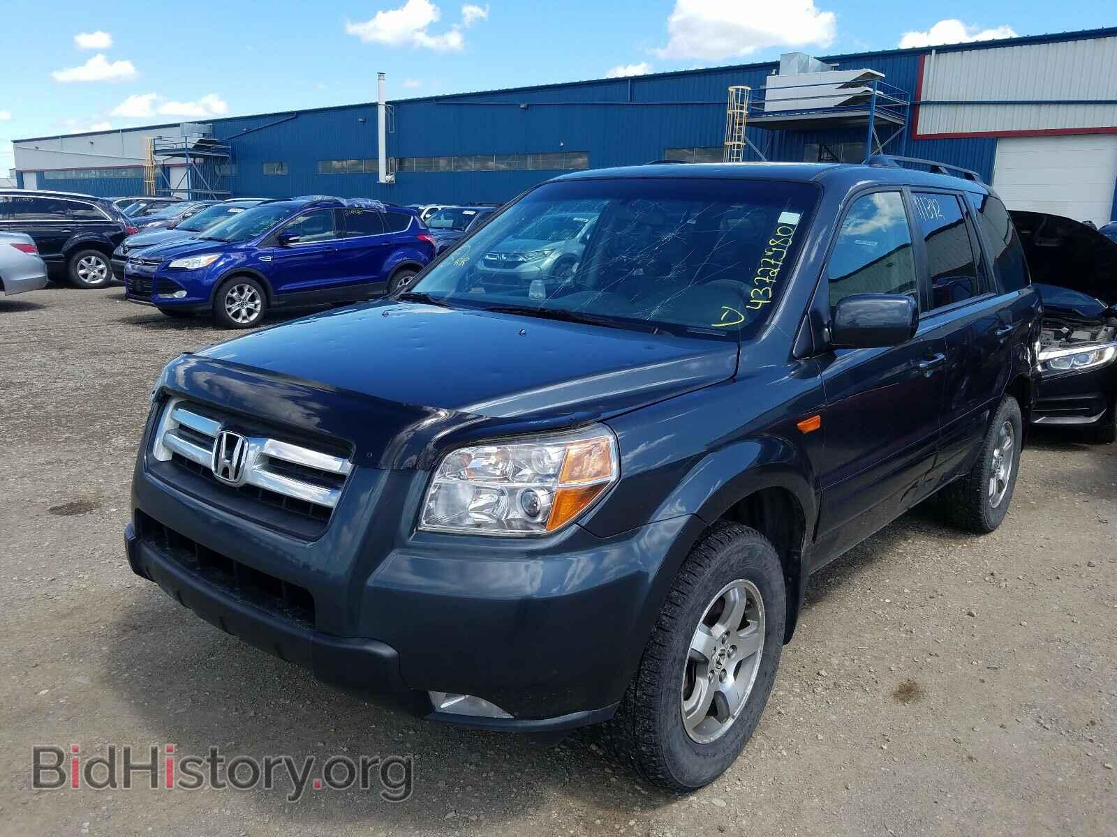 2006 HONDA PILOT - VIN: 2HKYF18486H002847 - Фото 2