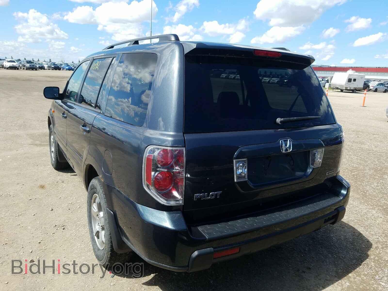 2006 HONDA PILOT - VIN: 2HKYF18486H002847 - Фото 3