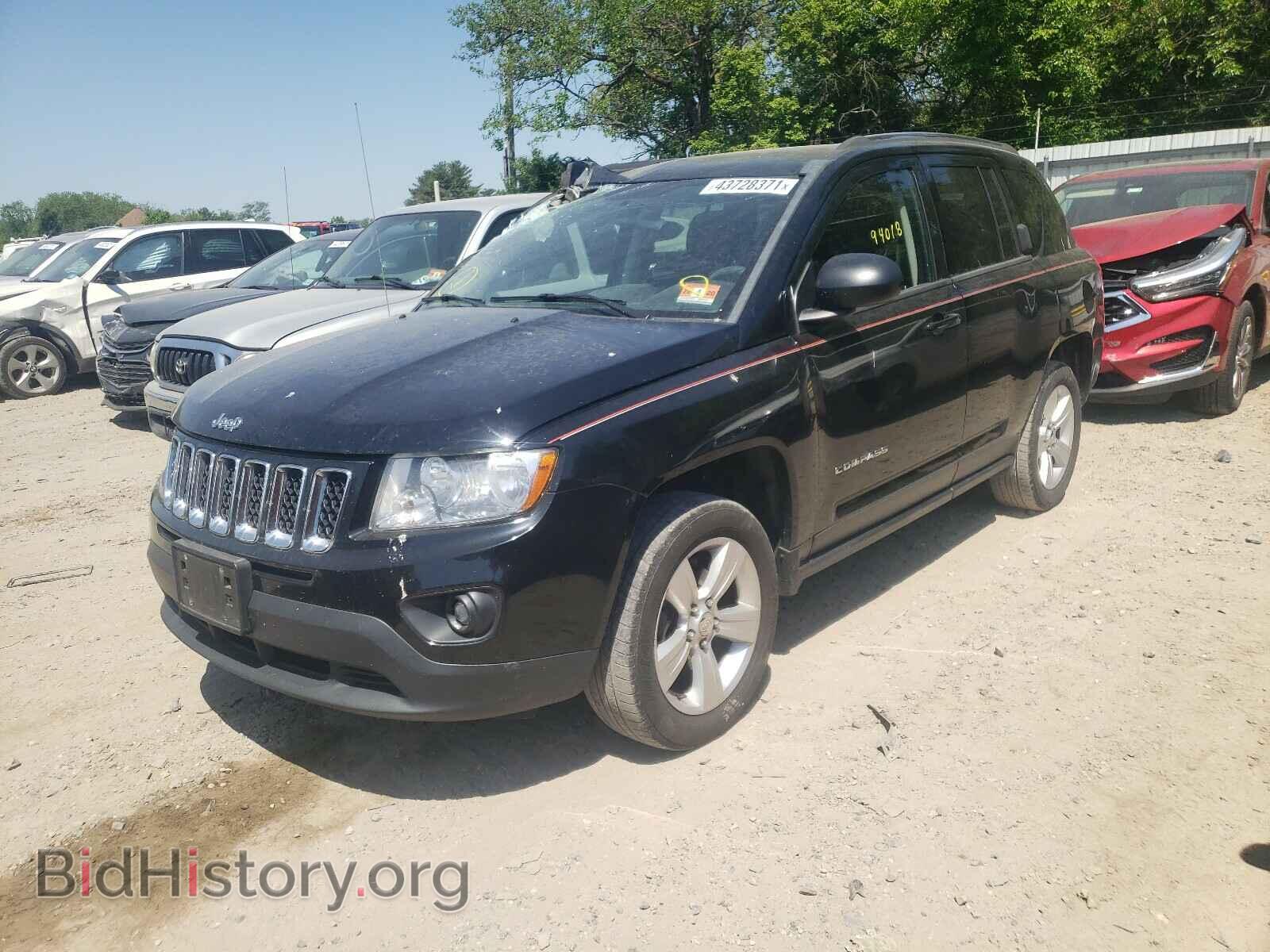 2013 JEEP COMPASS - VIN: 1C4NJDBBXDD263202 - Фото 2