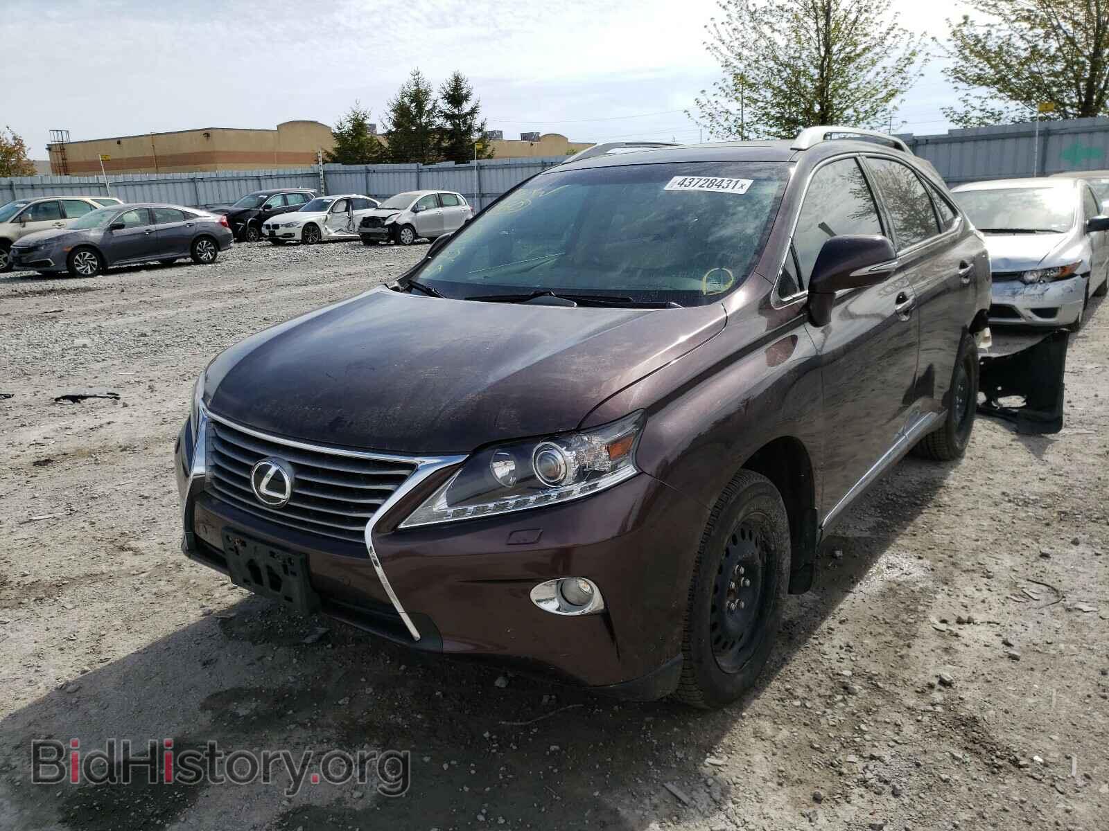 2013 LEXUS RX350 - VIN: 2T2BK1BA5DC216285 - Фото 2
