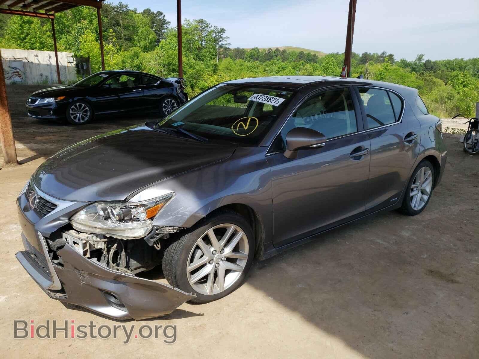 2014 LEXUS CT 200 - VIN: JTHKD5BH5E2198288 - Фото 2