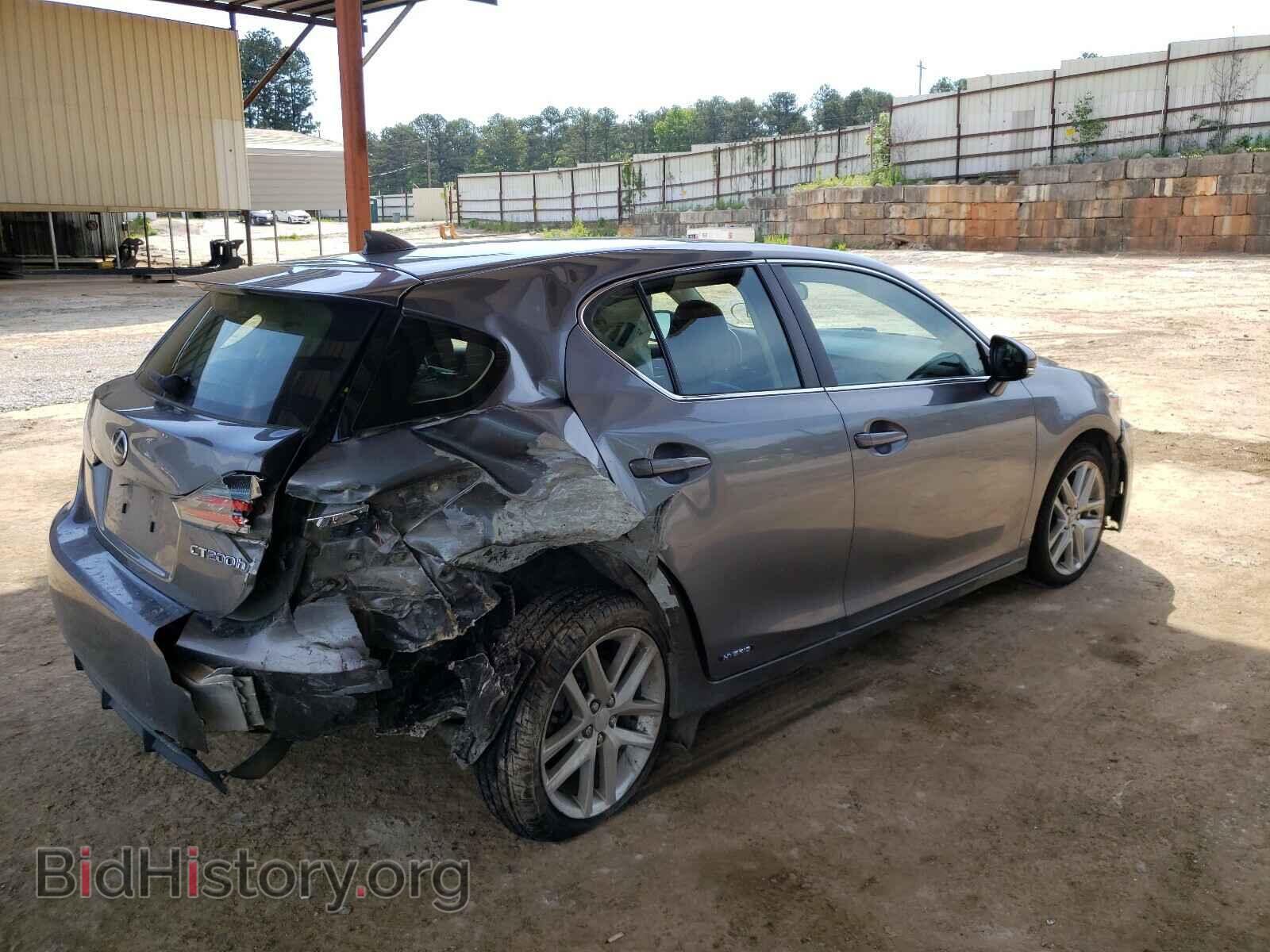 2014 LEXUS CT 200 - VIN: JTHKD5BH5E2198288 - Фото 4