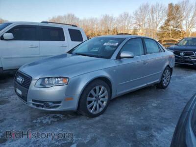 2008 Audi A4 2.0T Quattro, серебристый — VIN WAUDF78E08A028490, Copart